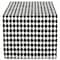 Black and Cream Harlequin Print Table Runner 14" x 72"